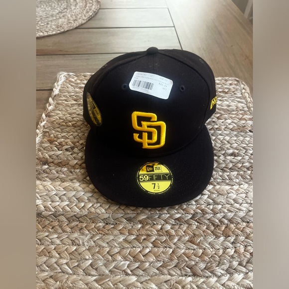 Authentic SAN DIEGO Padres New Era 59FIFTY Cap; NWT - Picture 2 of 5